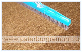 Восстановление коврового покрытия при химчистке на дому